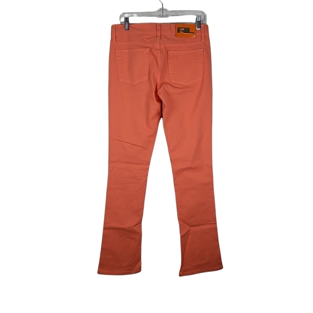 NWT Ralph Lauren Black Label 380 Sunset Orange Skinny Sz‎ 29 - Picture 7 of 8